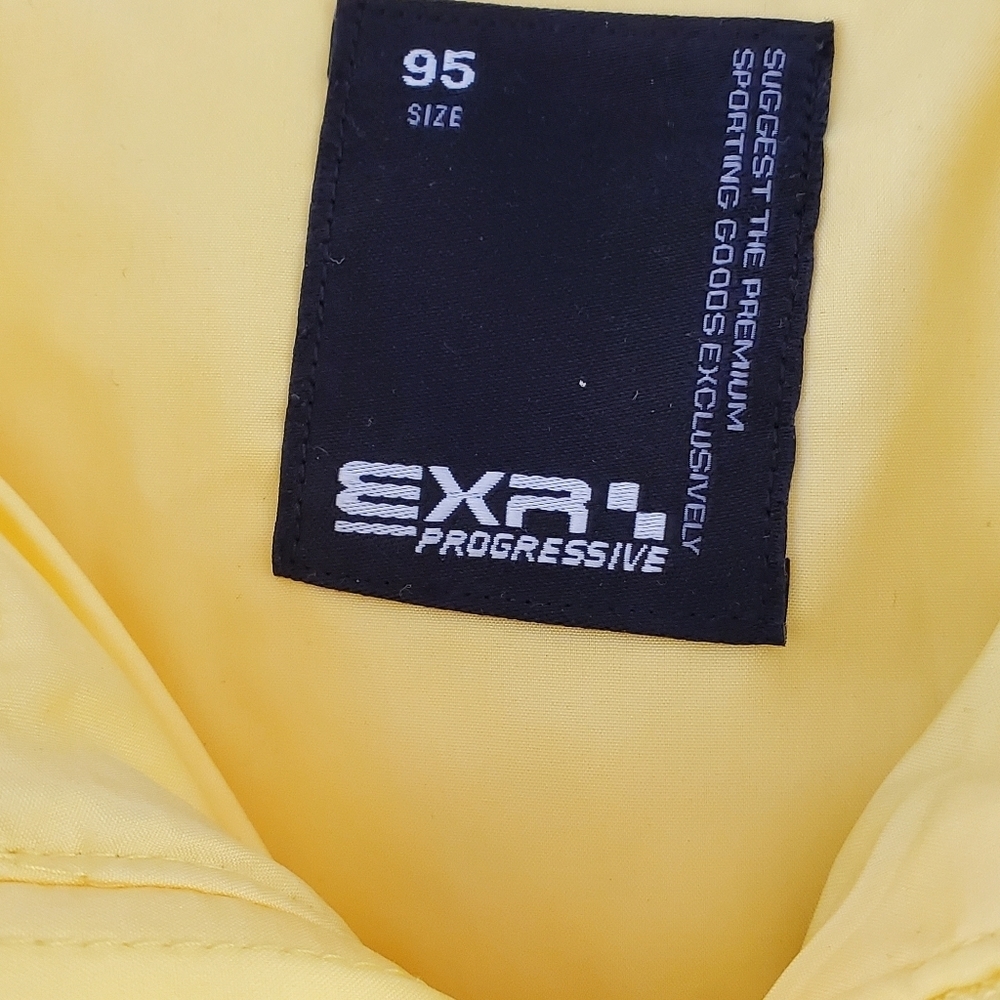 EXR Progressive Women's Yellow Hooded Jacket Size 95 (Medium) - Picture 3 of 13